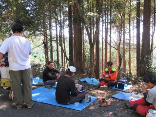 お昼ご飯の様子
